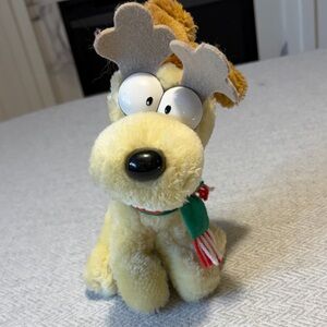 Vintage Christmas Odie Plush